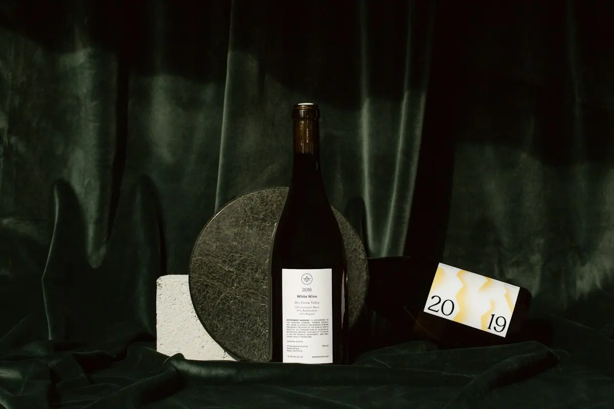 Dark bottle and product packaging